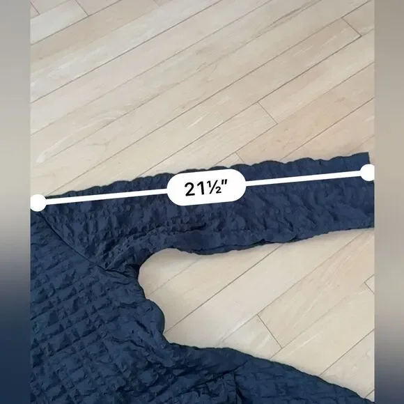 HEYDARI Nopj4149 Asymmetrical Handkerchief Hem Textured Black Jacket  M NWOT - Picture 12 of 16